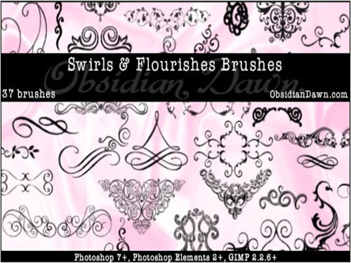 Flourishes Brushes