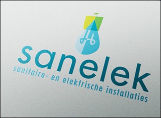Sanelek Logo Design