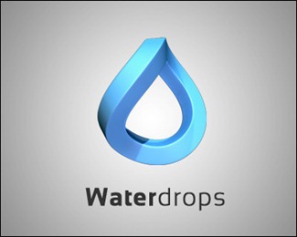 Waterdrops logo