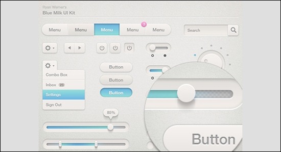 blue-milk-ui-kit