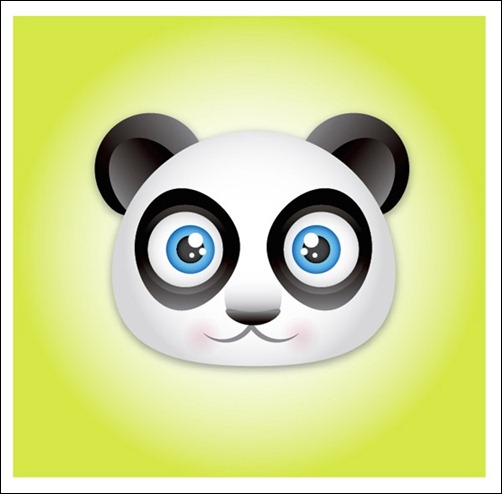create-acute-panda-face-icon