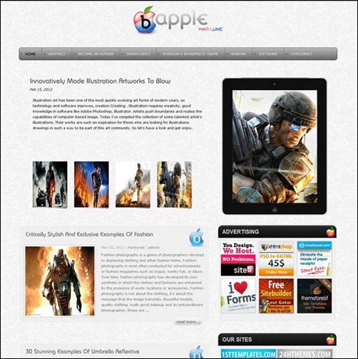 Boo-Apple-WordPress-Theme