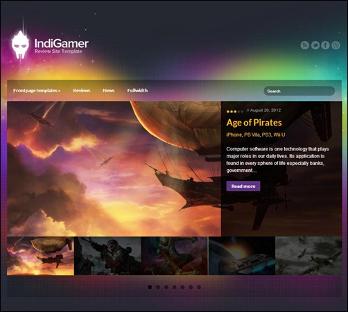 IndiGamer-WP-Themes