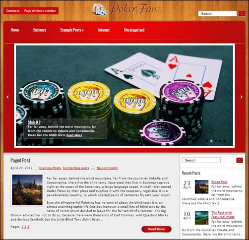 PokerFan-WordPress-Theme