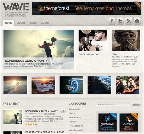 Wave-Wordpress-Gaming-Theme