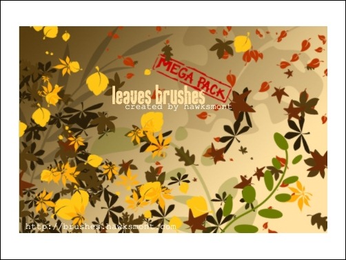 leaves-brush-mega-pack