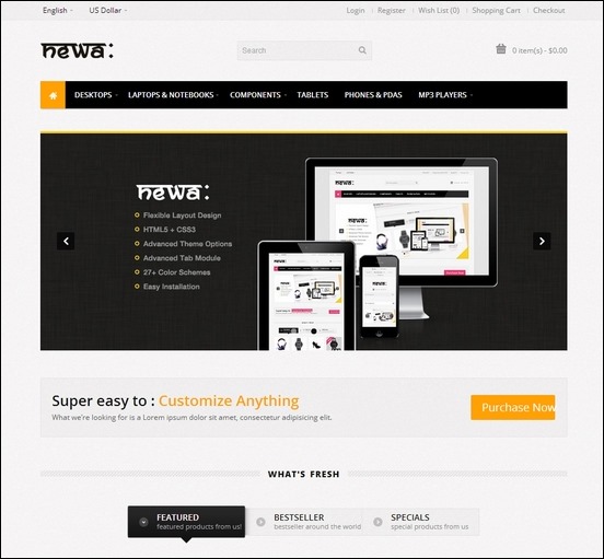 newa-responsive-html5-opencart-theme