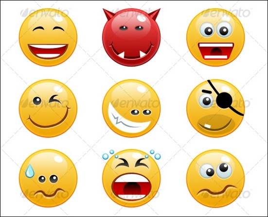 16-non-rasterized-emoticons-pack