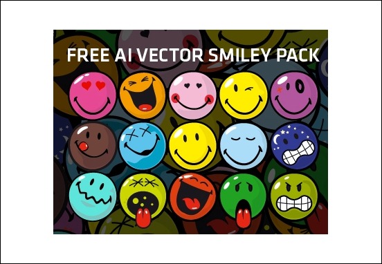free-ai-vector-smiley-pack
