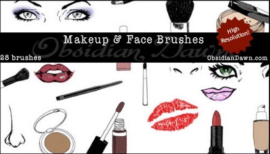 make-up-face-skectches-brushes