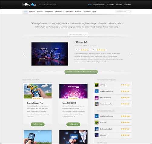 InReview-wordpress-review-theme